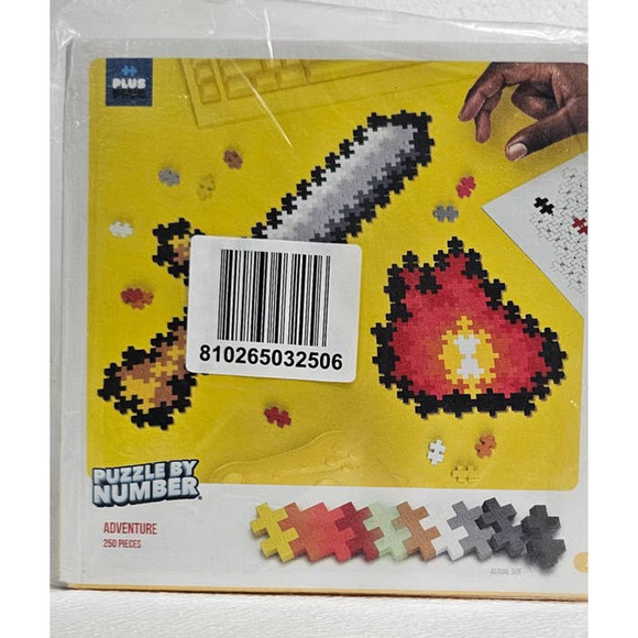 Adventure Puzzle By Number Plus Plus Construction Building Toy Plus-Plus NWT - Picture 9 of 9